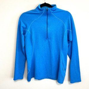 Patagonia Women's Capilene 3 Midweight Zip-Neck Top Blue Small